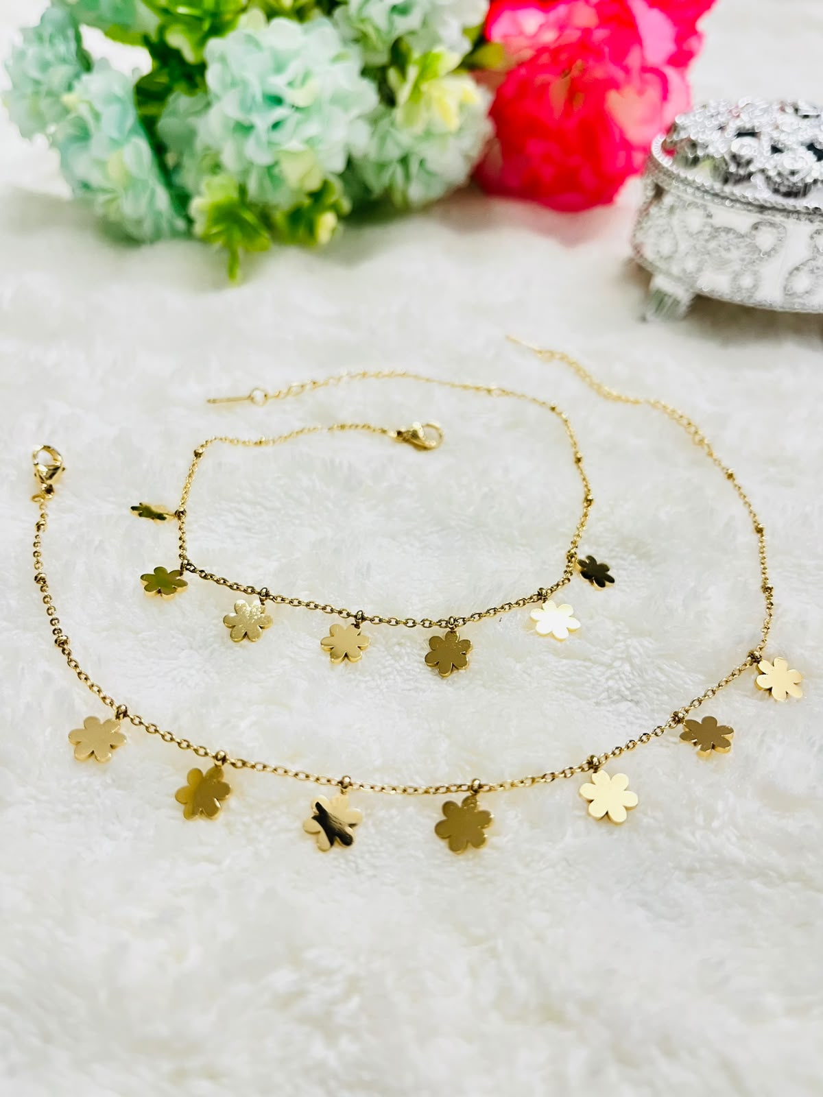 Anti-tarnish Anklets | 316L Stainless Steel