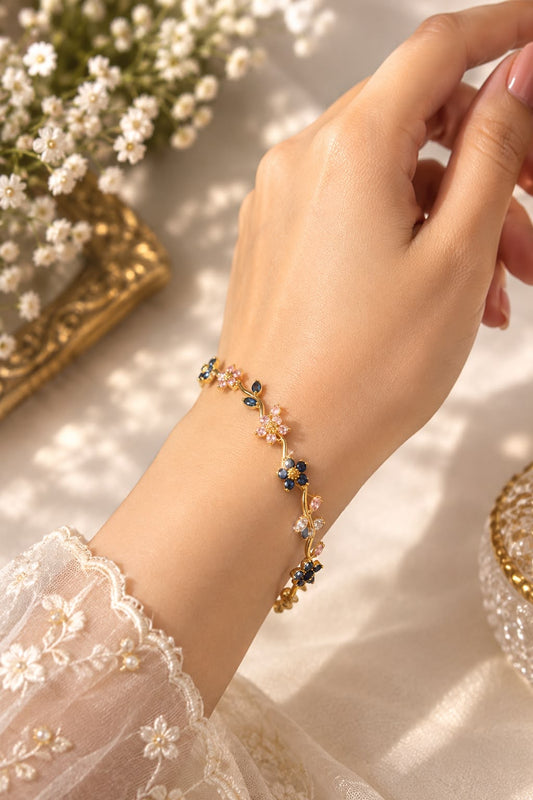 Trendy Tulip Bracelet | Anti-tarnish