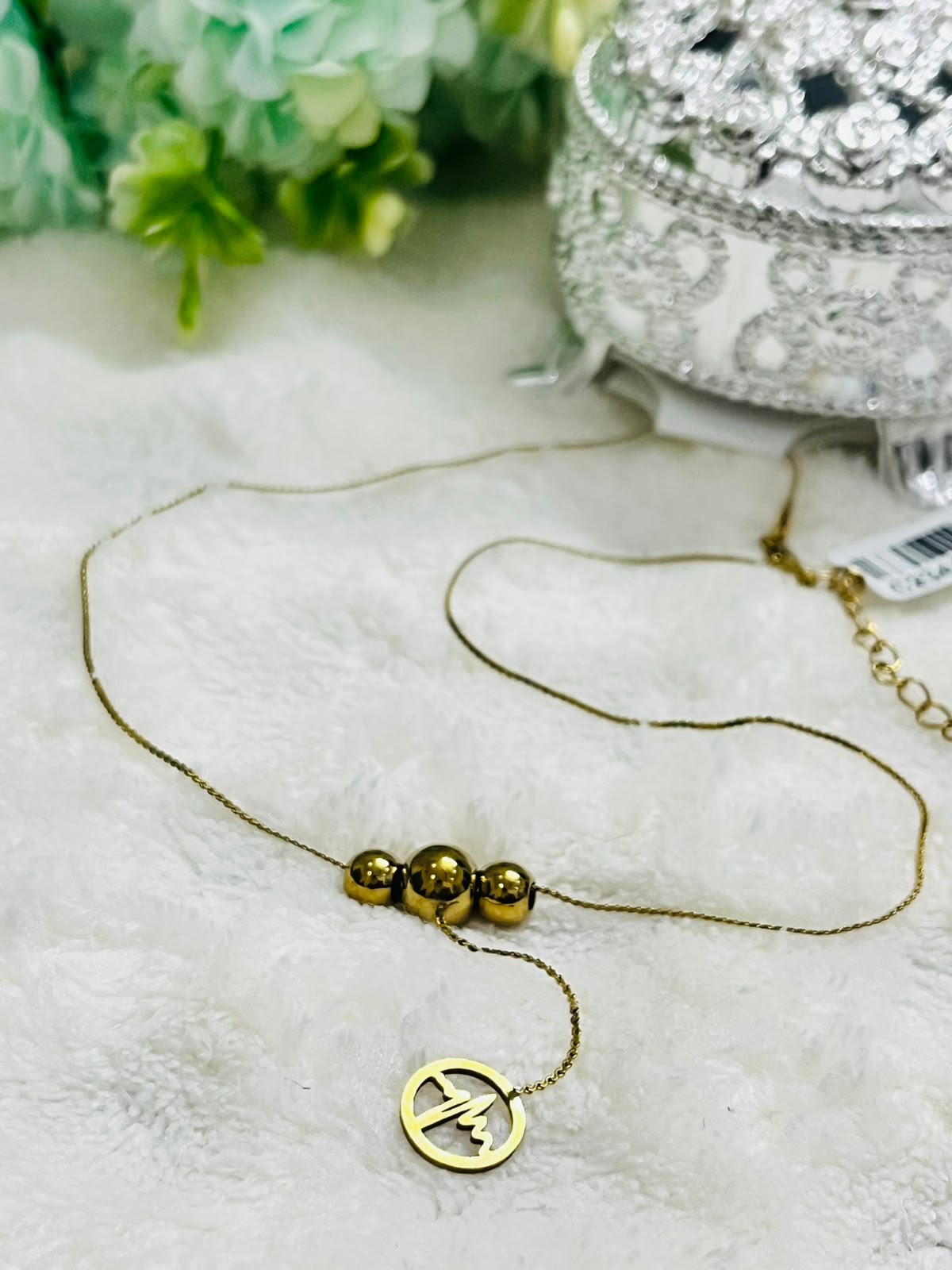 Anti-tarnish Chain with Pendant | 316L Stainless steel