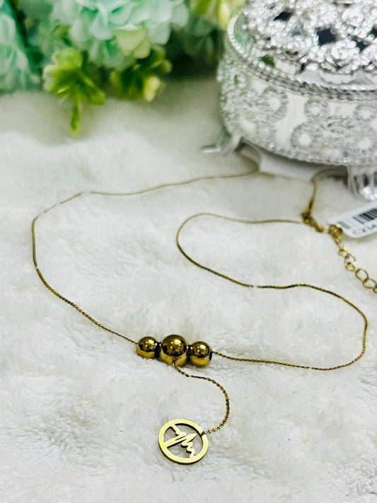 Anti-tarnish Chain with Pendant | 316L Stainless steel
